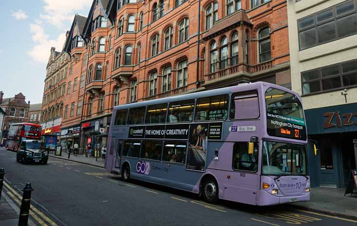 Nottingham Scania N230UD Optare 922